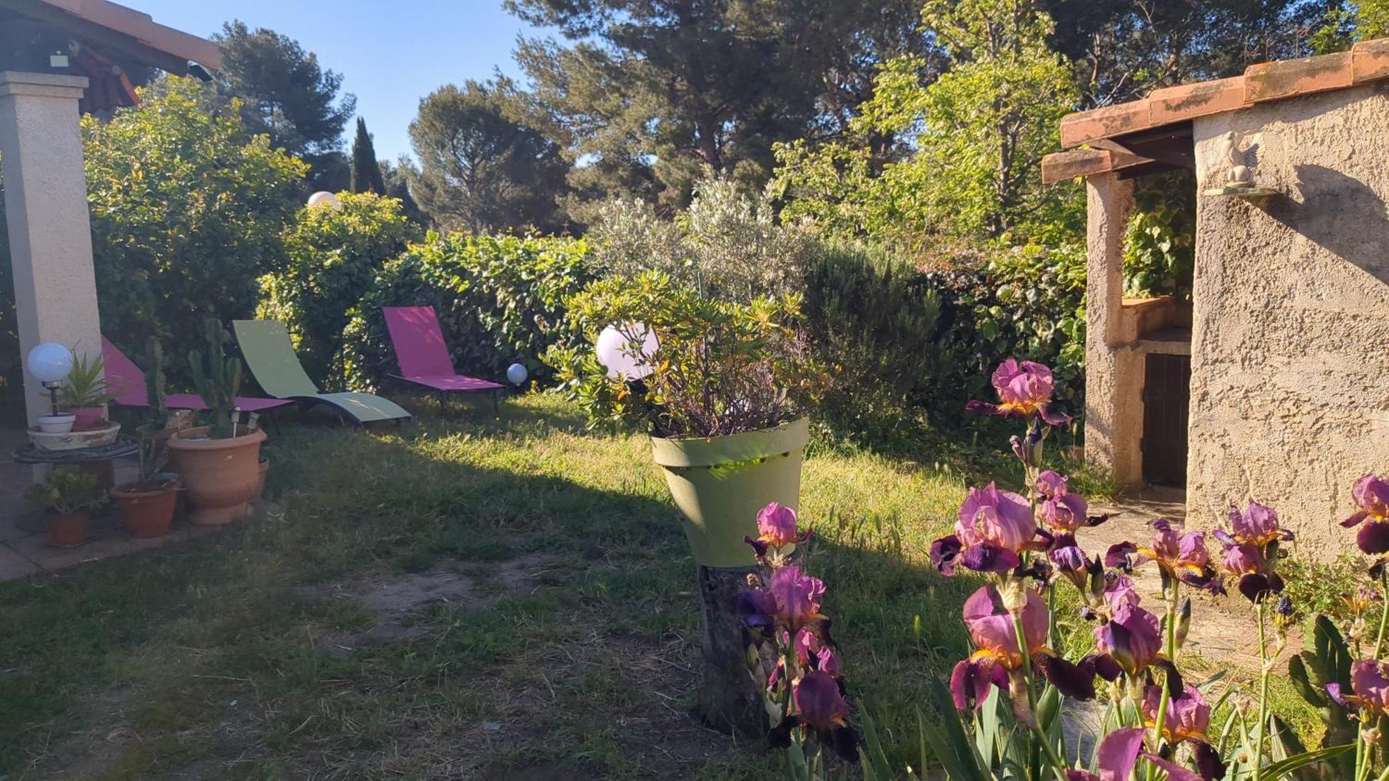 Maisonnette Kalis Calme Avec Climatisation Parking Jardin Cadre Campagne Plages A Pieds Бандоль Екстер'єр фото